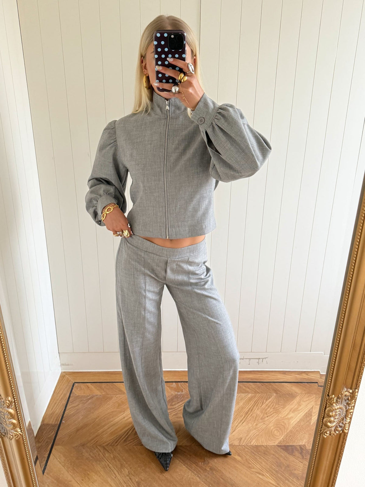 Scandivv suit pants - Grey