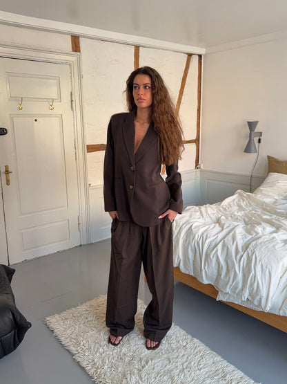 Lulo suit pants - Brown