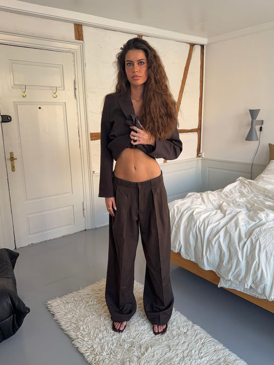 Lulo suit pants - Brown