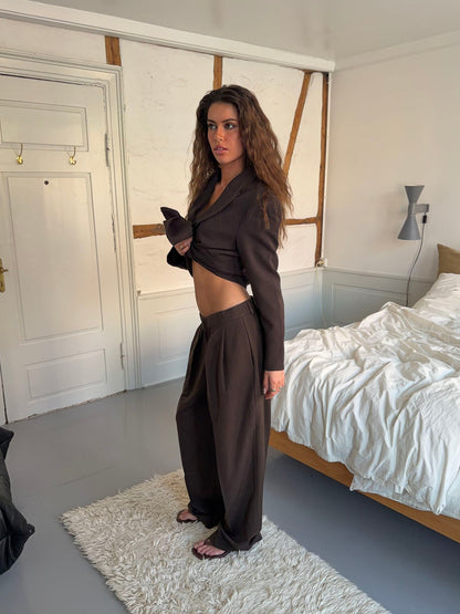 Lulo suit pants - Brown