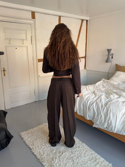 Lulo suit pants - Brown
