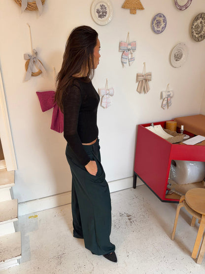 Menia suit pants - Green