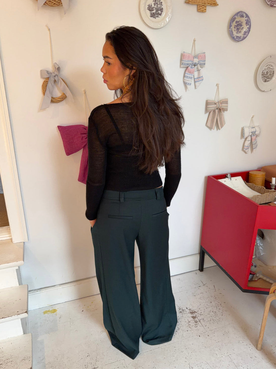 Menia suit pants - Green