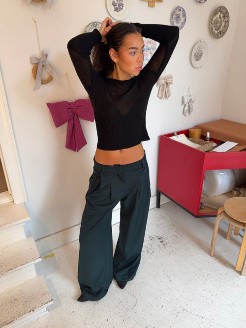 Menia suit pants - Green