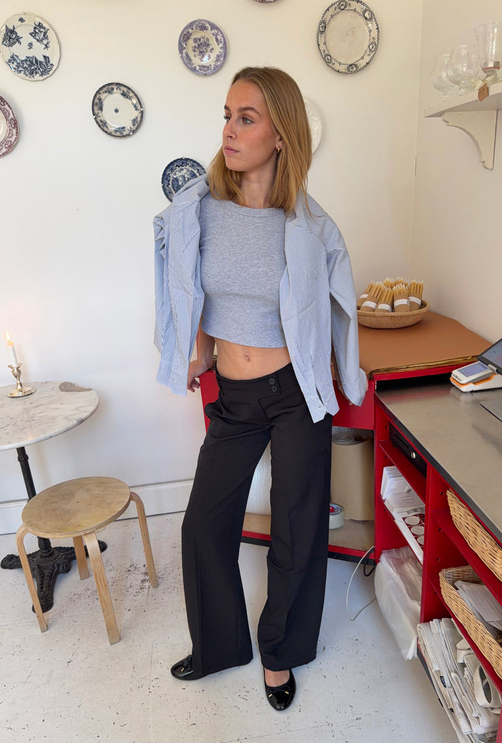 Lenoa suit pants - Black